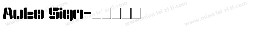 Auto Sign字体转换